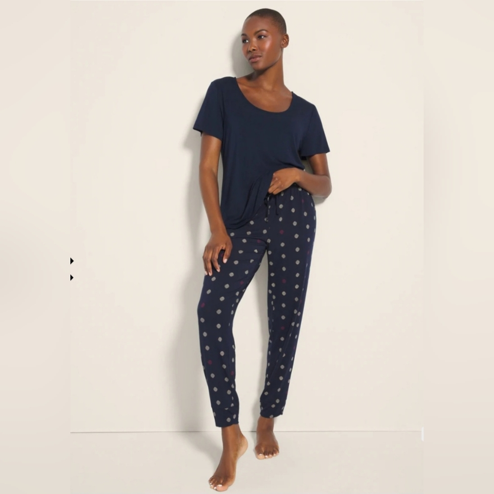 Soma Cool Nights Lounge Set Navy XL nwt